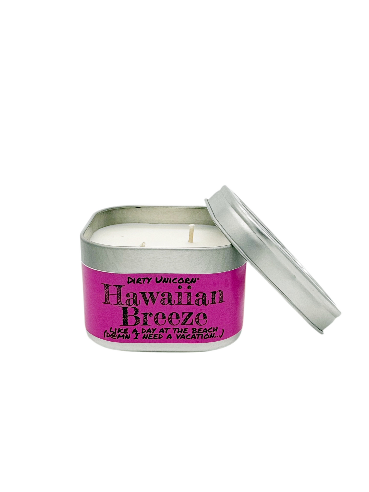 Hawaiian Breeze Square Candle Tin