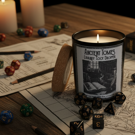 Library Loot Dropper Candle