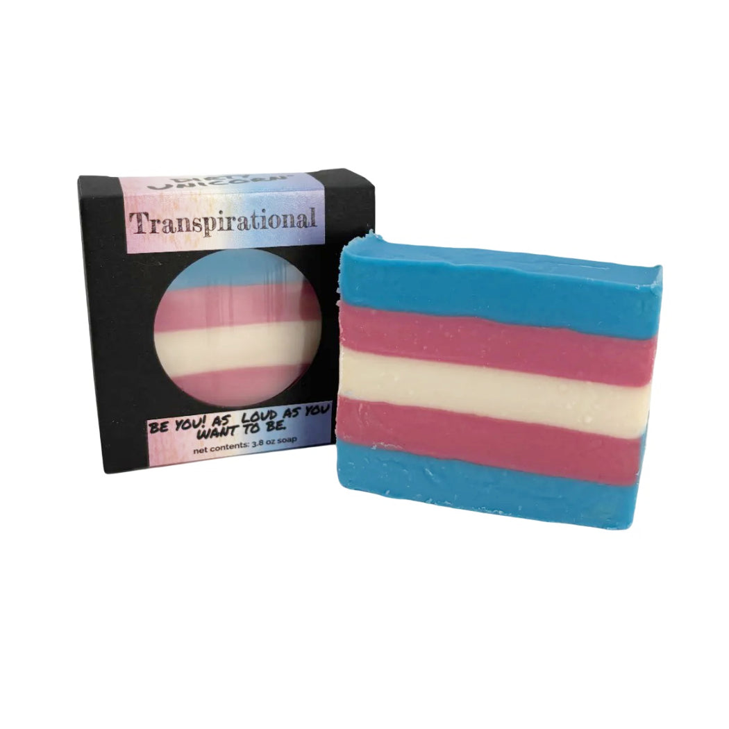 Transpirational - Transgender Pride Soap