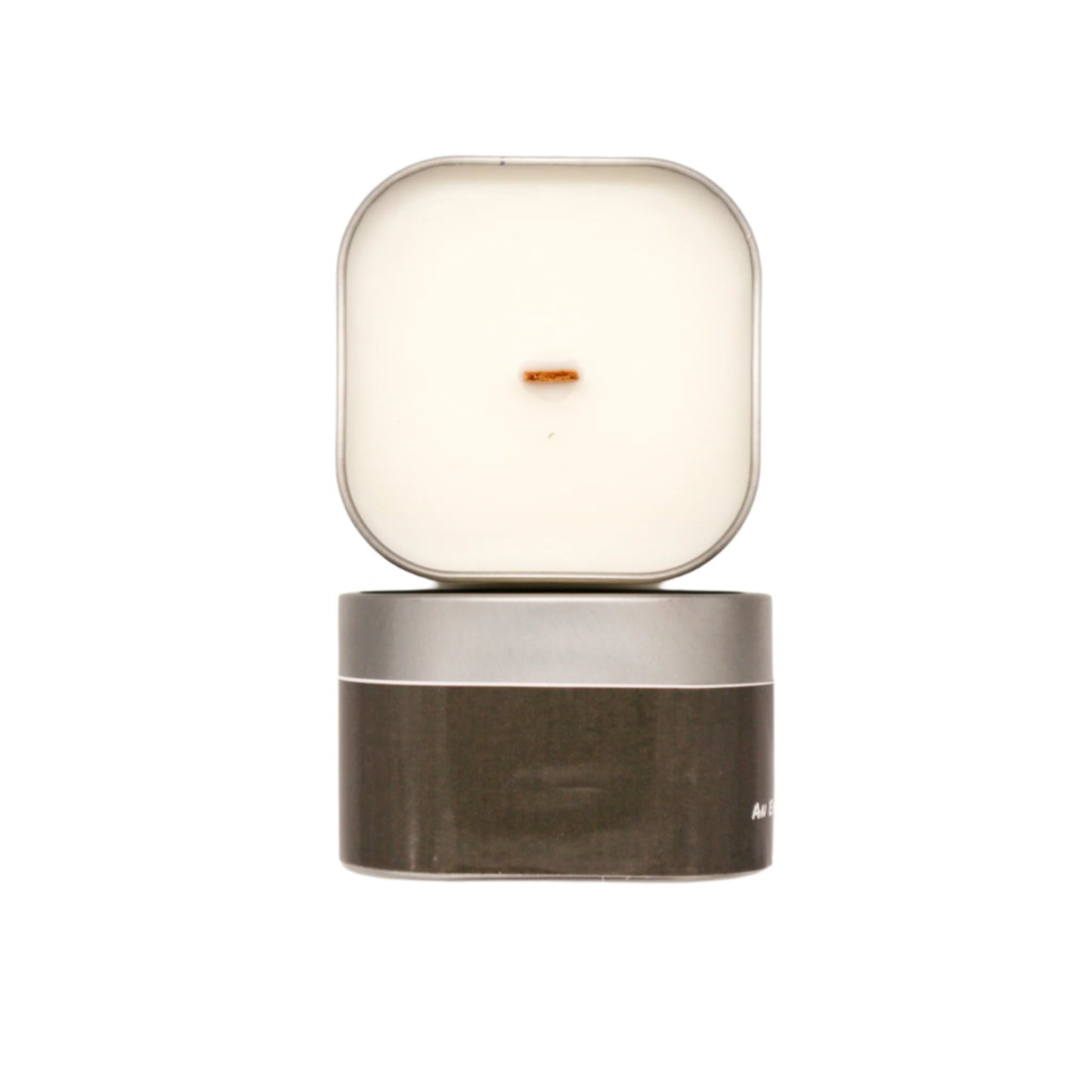 Coffee Square Candle Tin