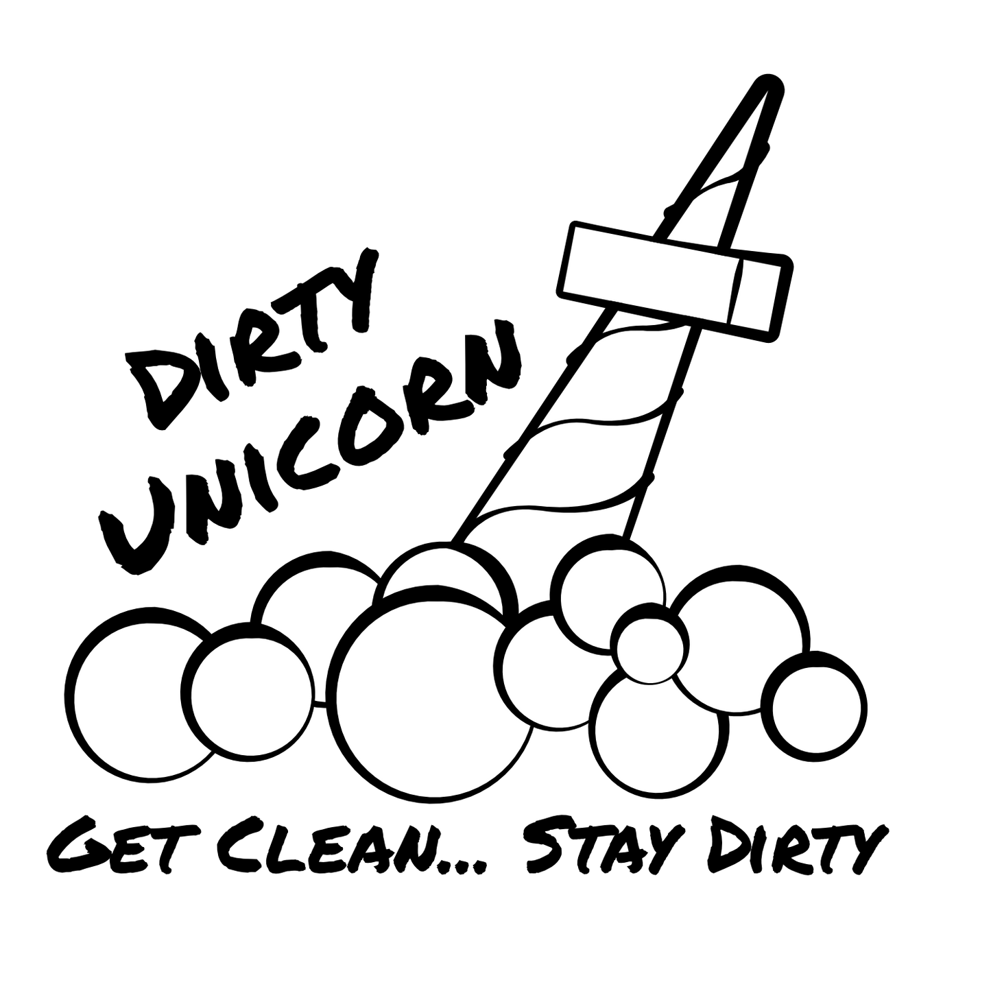 Give A Little Dirty Unicorn Fun