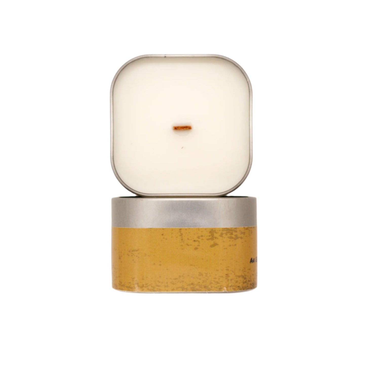Nudist Square Candle Tin