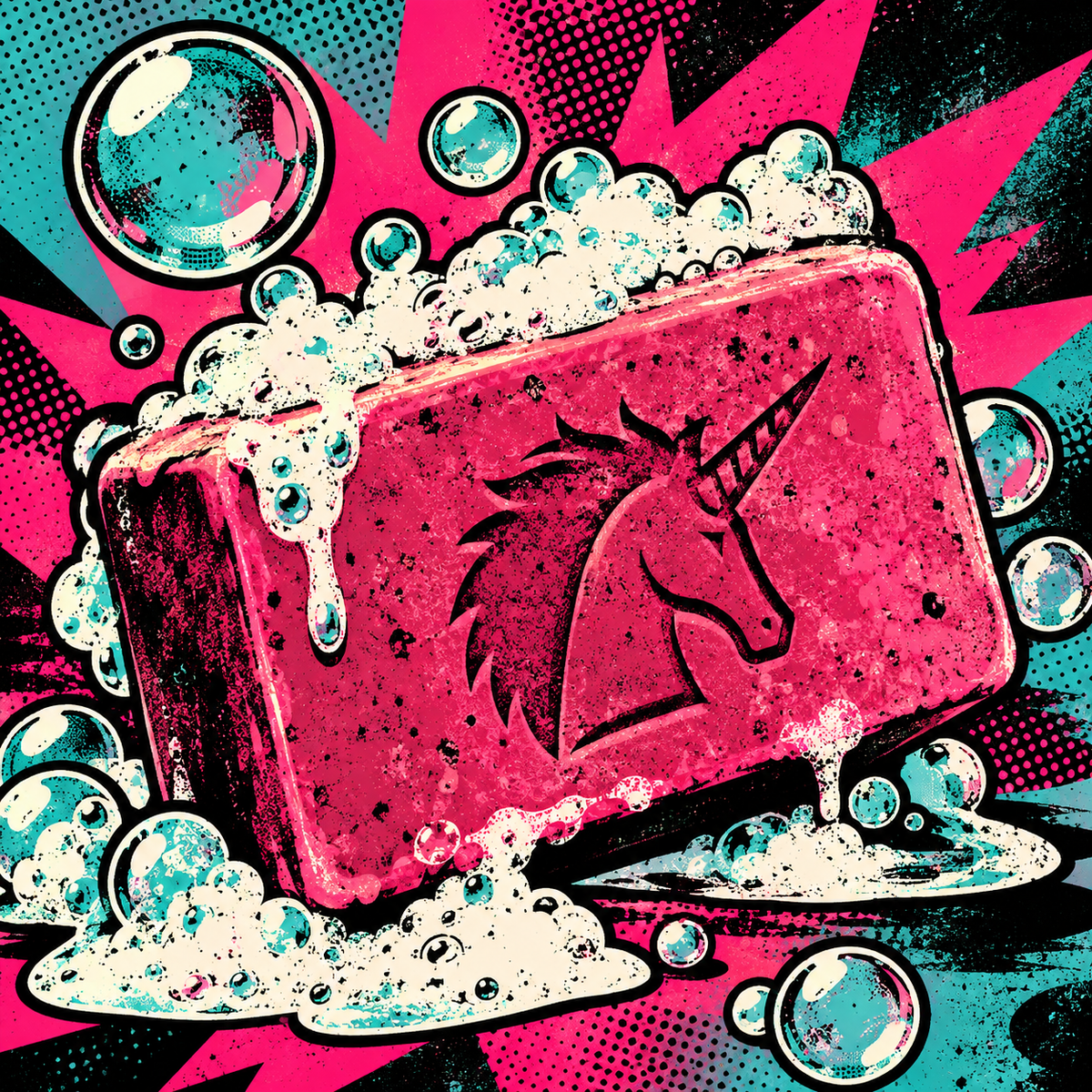 Pop Art Bar Soap