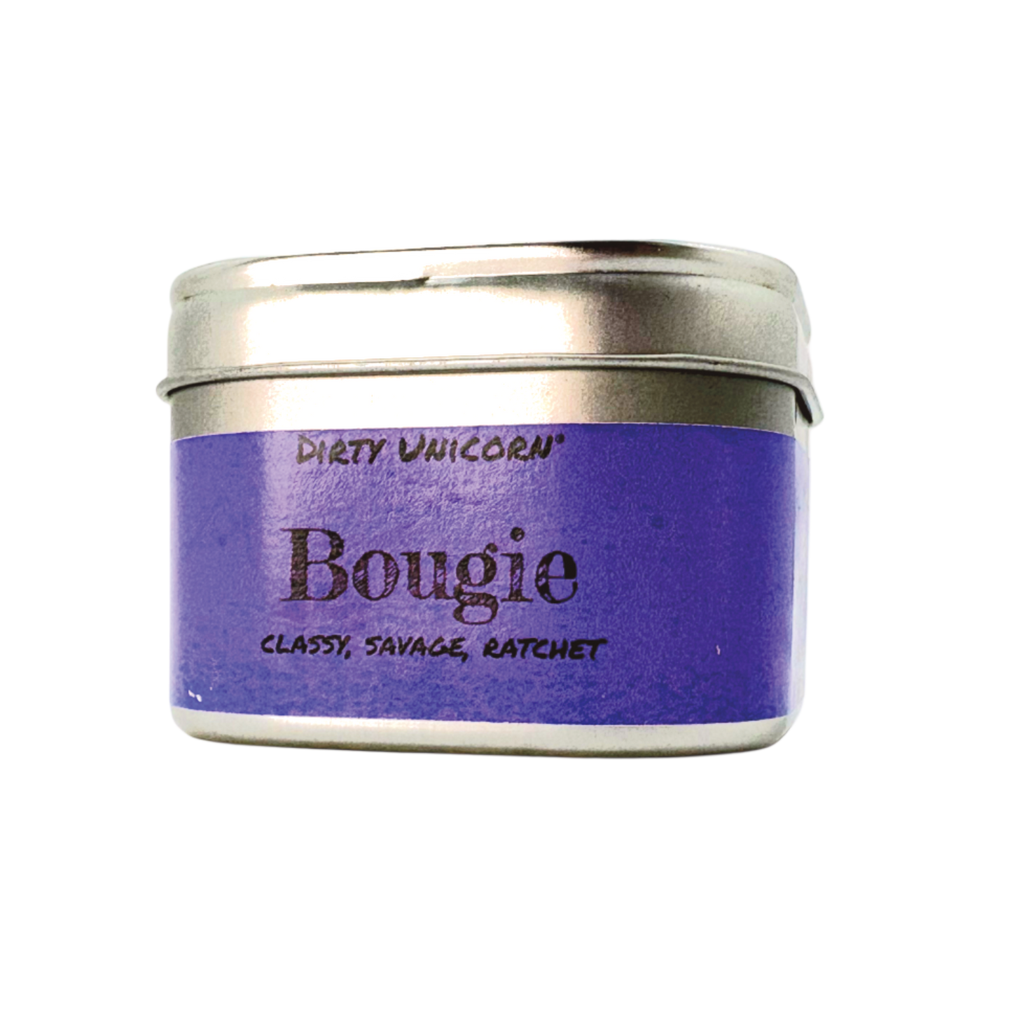 Bougie Square Candle Tin