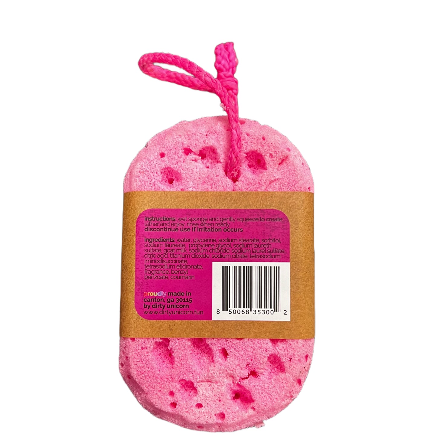 Hawaiian Breeze Soapy Scrubbie