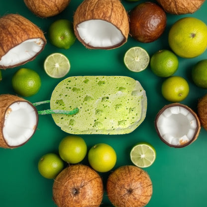 Coconut Lime Soapy Scrubbie – alternate view 3