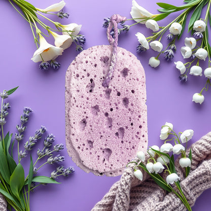 Lavender Cashmere Soapy Scrubbie – alternate view 3