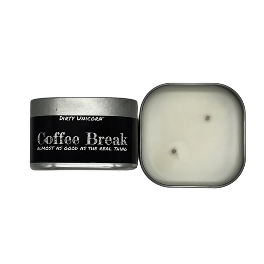 Coffee Break Candle Tin