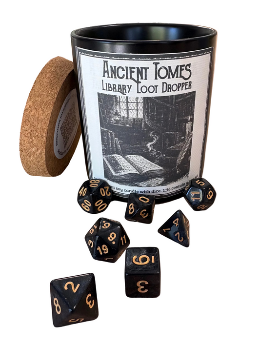 Library Loot Dropper Candle