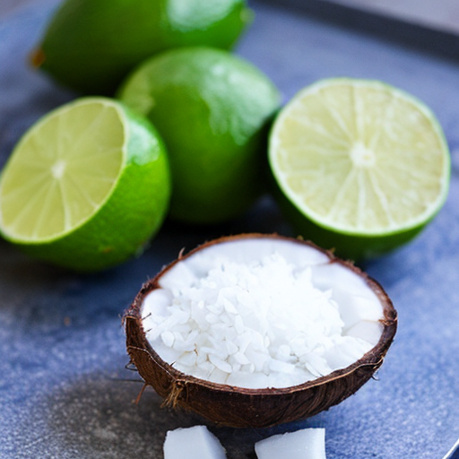 Coconut Lime Soapy Scrubbie